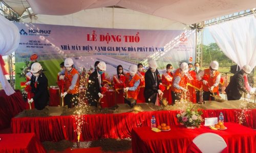 Sau tuyên bố 1 tỷ USD doanh thu từ hàng gia dụng, Hoà Phát khởi công nhà máy tại Hà Nam, dự kiến hoàn thành sau 5 tháng
