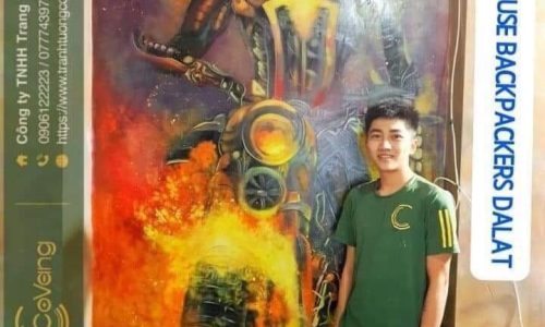 Chia Sẻ Của Chàng Trai 2K Nguyễn Quốc Minh Thiện Với Niềm Đam Mê Hội Họa – Vẽ Tranh Tường